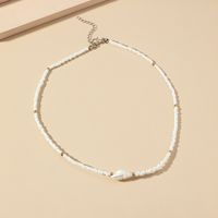 Ethnic Style Rice Bead Shell Necklace New Personality Creative Beach Style Necklace main image 4