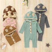 Baby Clothing Romper Long Romper New Baby Hanging Long Sleeve One-piece Children's Clothing main image 2