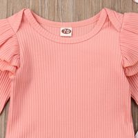 Baby Clothing Set Long-sleeved Romper Trousers Printing Fashion Baby 3-piece Set Autumn Baby Clothes main image 3