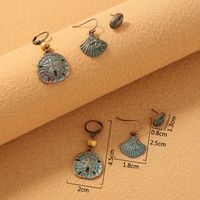 Fashion Jewelry Retro Earrings Set Marine Series Shell Starfish Earrings main image 4