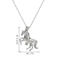 New Products Accessories Creative Diy White Dragon Horse Pendant Natural Freshwater Pearl Necklace Wholesale main image 5
