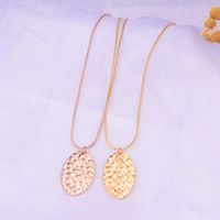 Round Necklace Clavicle Chain Fashion Short Necklace Simple Titanium Steel Jewelry main image 3