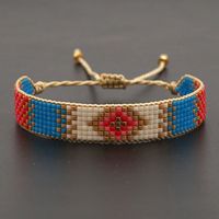 Miyuki Rice Beads Hand-woven Geometric Beaded Bracelet Female Simple Bohemian Ethnic Style Hand Jewelry main image 5