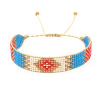 Miyuki Rice Beads Hand-woven Geometric Beaded Bracelet Female Simple Bohemian Ethnic Style Hand Jewelry main image 6
