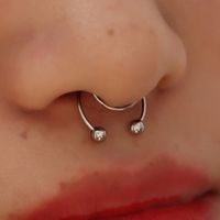 Stainless Steel Nose Clip U-shaped Non-perforated Nose Nails Nose Ring Piercing Jewelry main image 3