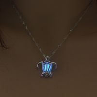 European And American Luminous Simplicity Accessories A Variety Of Popular Fashion All-match Luminous Hollow Necklace For Women Halloween Ornaments sku image 14