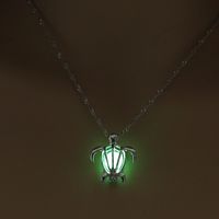 European And American Luminous Simplicity Accessories A Variety Of Popular Fashion All-match Luminous Hollow Necklace For Women Halloween Ornaments sku image 18