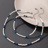 Korean Version Of The New Bohemian Style Multicolor Bead Necklace Anklet Combination Set main image 5
