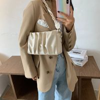 2021 New Trendy Fashion Wild One-shoulder Underarm Bag Korean Messenger Small Square Bag main image 4
