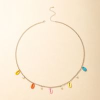 2021 Fashion New Jewelry Color Shell Pearl Waist Chain sku image 1