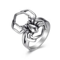 Kreative Pilz-persönlichkeit Retro-einzelring Spinnen-ring Schädel-zeigefinger-ring Schmetterlings-ring main image 6