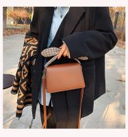 2021 New Ins Niche Messenger Bag Autumn And Winter Portable Small Square Bag sku image 2