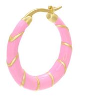 Foreign Trade Oil Drop Big Earrings Color Drop Oil Golden Spiral Pattern Copper Ear Ring Cross-border Jewelry sku image 7