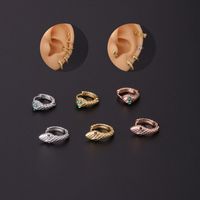 Ear Cartilage Rings & Studs Fashion Animal Copper Plating main image 1