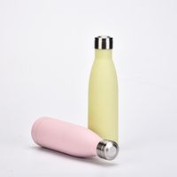 Cross-border  Stainless Steel Small Mouth Vacuum Cup Creative Glass Portable Outdoor Sports Coke Bottle main image 5