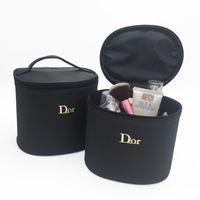 Fashion New Pu Cylinder Cosmetic Bag Portable Travel Toiletry Bag main image 8