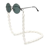 Acrylic Plastic Black Simple Retro Fashion Environmental Protection Glasses Chain Anti-skid And Anti-lost main image 6