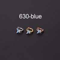 Ear Cartilage Rings & Studs Lady Butterfly Copper Plating sku image 1