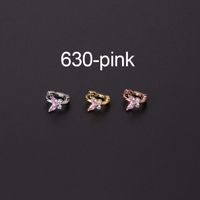 Ear Cartilage Rings & Studs Lady Butterfly Copper Plating sku image 9