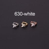 Ear Cartilage Rings & Studs Lady Butterfly Copper Plating sku image 8