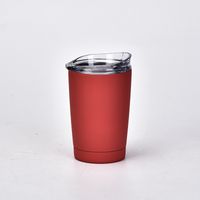 Cross-border 304 Stainless Steel Vacuum Cup Car Simple Cup With Straw Men And Women With Cover Coffee Cup Tumbler sku image 4