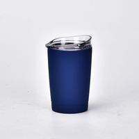 Cross-border 304 Stainless Steel Vacuum Cup Car Simple Cup With Straw Men And Women With Cover Coffee Cup Tumbler sku image 6