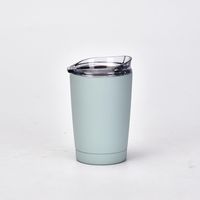 Cross-border 304 Stainless Steel Vacuum Cup Car Simple Cup With Straw Men And Women With Cover Coffee Cup Tumbler sku image 8