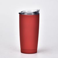 Double-layer Stainless Steel Creative Handy Cup Office Home Leisure Car Water Cup With Straw Insulation Portable Coffee Cup sku image 4