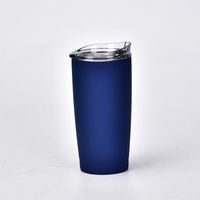 Double-layer Stainless Steel Creative Handy Cup Office Home Leisure Car Water Cup With Straw Insulation Portable Coffee Cup sku image 6