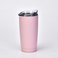 Double-layer Stainless Steel Creative Handy Cup Office Home Leisure Car Water Cup With Straw Insulation Portable Coffee Cup sku image 7