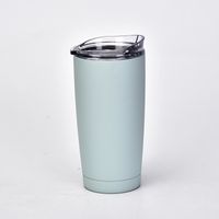 Double-layer Stainless Steel Creative Handy Cup Office Home Leisure Car Water Cup With Straw Insulation Portable Coffee Cup sku image 8
