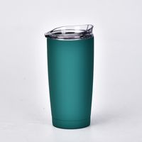 Double-layer Stainless Steel Creative Handy Cup Office Home Leisure Car Water Cup With Straw Insulation Portable Coffee Cup sku image 9