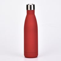 Cross-border  Stainless Steel Small Mouth Vacuum Cup Creative Glass Portable Outdoor Sports Coke Bottle sku image 2