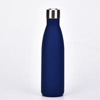 Cross-border  Stainless Steel Small Mouth Vacuum Cup Creative Glass Portable Outdoor Sports Coke Bottle sku image 4