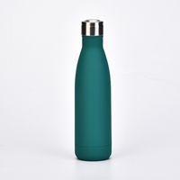 Cross-border  Stainless Steel Small Mouth Vacuum Cup Creative Glass Portable Outdoor Sports Coke Bottle sku image 7