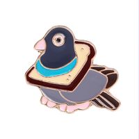New Oil Drop Brooch European And American Creative Animal Brooch Clothing Accessories Wholesale sku image 1