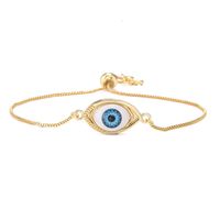 Aogu Cross-border Supply Ins Wind Net Red Same Style Pull Adjustable Bracelet Devil Eye Element Ornament For Women sku image 1