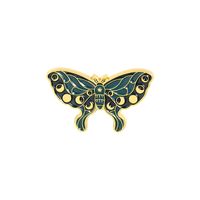 European And American New Alloy Dripping Butterfly Series Brooches Butterfly Clothes Bag Badge Accessories sku image 5