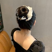 Simple Cat Hair Band Large Intestine Ring Hair Rope Fresh All-match Tie-up Hair Hair Rope Internet Celebrity Tie Ponytail Leather Band Female Wholesale main image 3