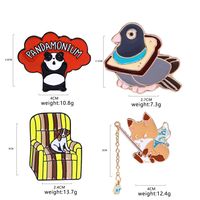 New Oil Drop Brooch European And American Creative Animal Brooch Clothing Accessories Wholesale main image 4