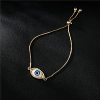 Aogu Cross-border Supply Ins Wind Net Red Same Style Pull Adjustable Bracelet Devil Eye Element Ornament For Women main image 4
