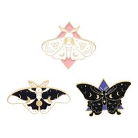 European And American New Alloy Dripping Butterfly Series Brooches Butterfly Clothes Bag Badge Accessories main image 3