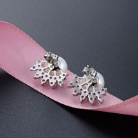 Pearl S925 Silver Stud Earrings All-matching Elegant Temperamental Fairy Fashion Girls Ear Rings Cross-border Hot Sale Popular Products main image 5