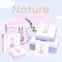 Creative Cartoon Ins Style Gift Box Birthday Gift Box Scarf Packaging Box Hand Gift Box Paper Box In Stock Wholesale main image 1