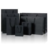 Black Cardboard Bags Wholesale main image 4