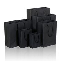 Black Cardboard Bags Wholesale main image 3