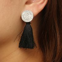 New Alloy Wheat Earrings Bohemia Ethnic Style Fringed Geometric Metal Grain Earrings main image 1