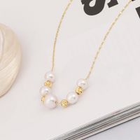 Freshwater Pearl Very Fine Necklace S925 Silver Necklace Wholesale main image 5