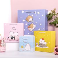 Cute Cartoon Handbag Children's Day Gift Bag Birthday Favors Packing Bag Gift Bag Paper Bag In Stock Wholesale main image 1