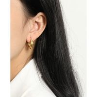 Korean Niche Design Sense Simple Geometric Multi-layer Circle S925 Sterling Silver Earrings main image 5